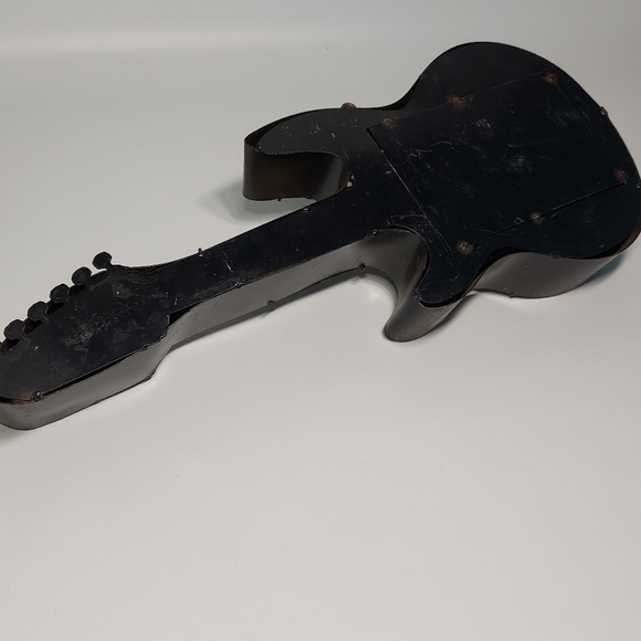 Harley Davidson Vintage Handmade Guitar Metal Wall Decor - Picture 6 of 10